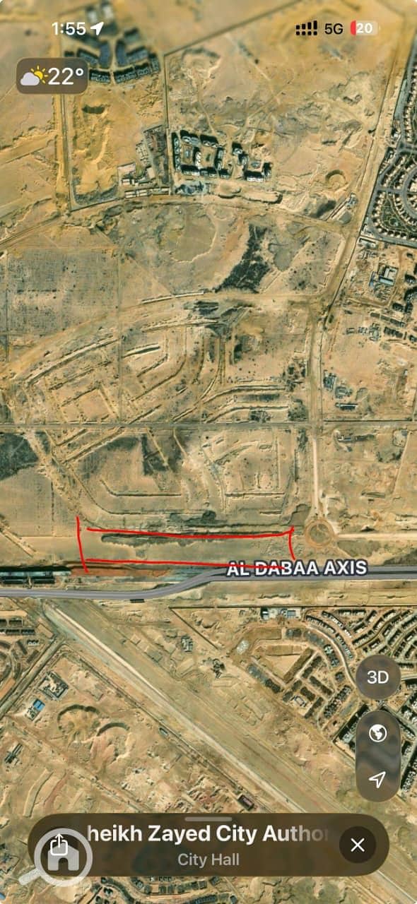 Investment Opportunity | Land for Sale – Decision 77 – Beit El Watan Phase 9 Prime Location in Beit El Watan – New October – pohled 3