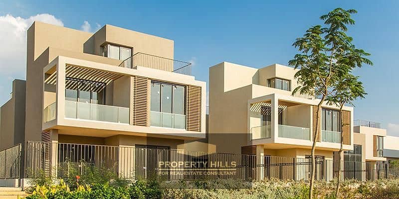 Ready to move in villa from Sodic in Sheikh Zayed next to Solana in front of Sphinx Airport - Widok 3