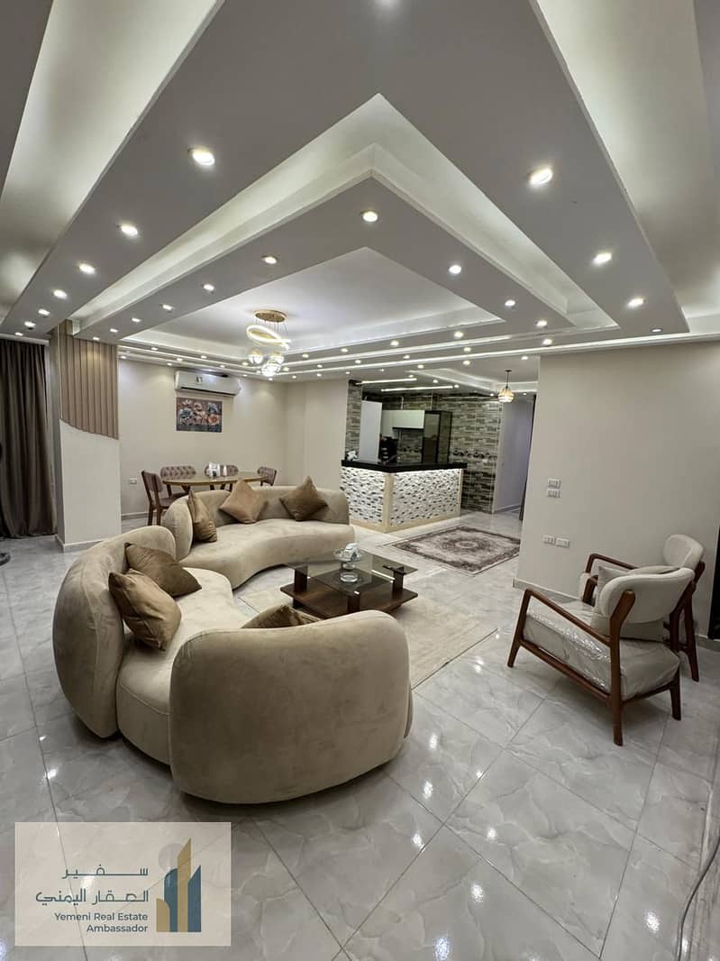 Furnished Apartment for Hotel Accommodation for Rent in Mohandessin, Giza - Widok 2