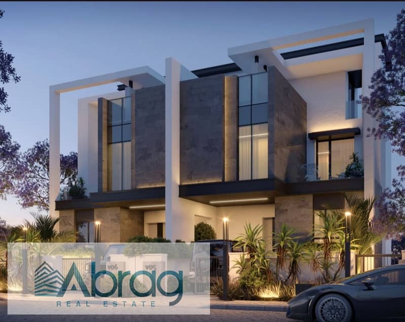 Twin house for sale, 305 sq m, 5-year installments, Gate 1, Basin 1, River Park Compound, Sheikh Zayed - Ansicht 6