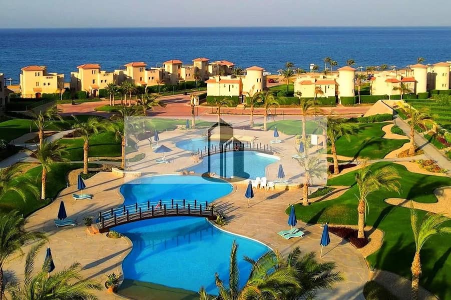 Furnished chalet for sale with sea and pool view in La Vista Gardens, Ain Sokhna, directly from the owner. - Widok 6