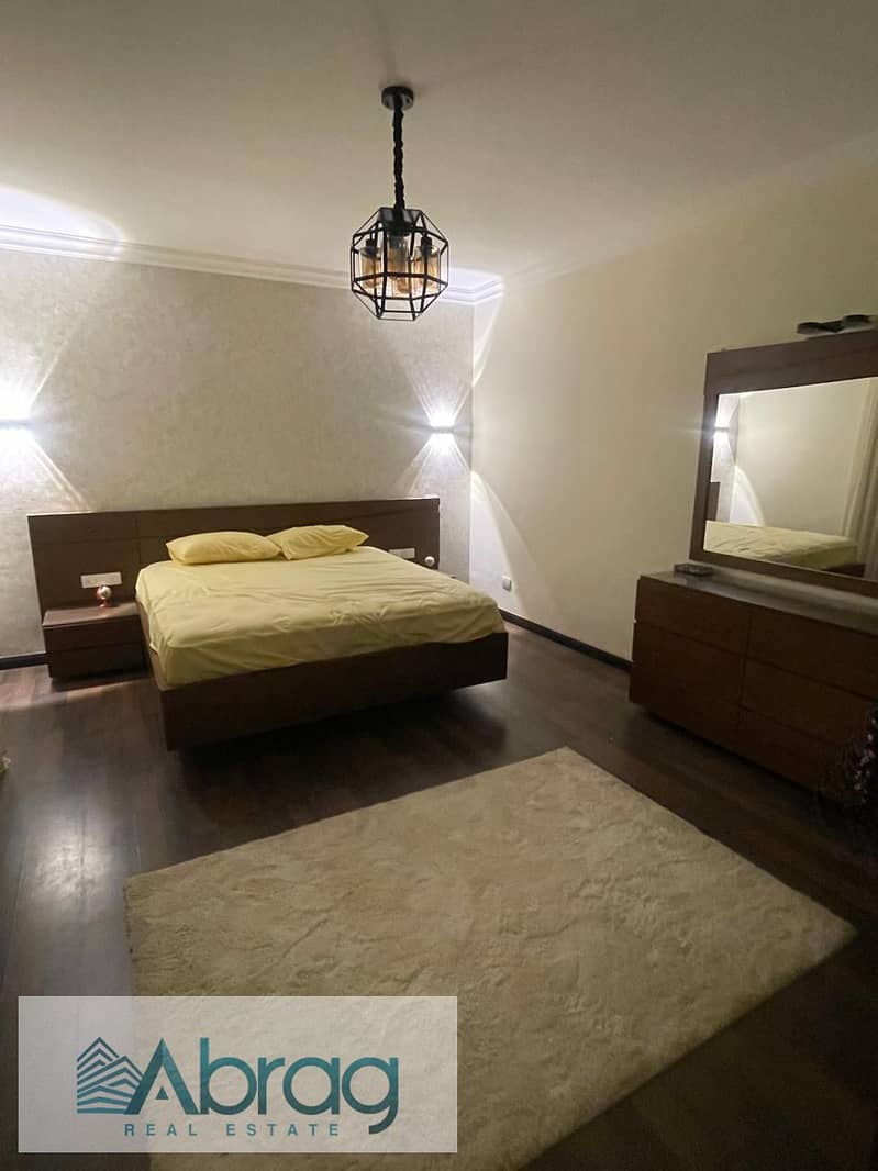 Furnished twin house for rent, modern and air-conditioned, super deluxe, in Mina Garden City compound, October. – pohled 6