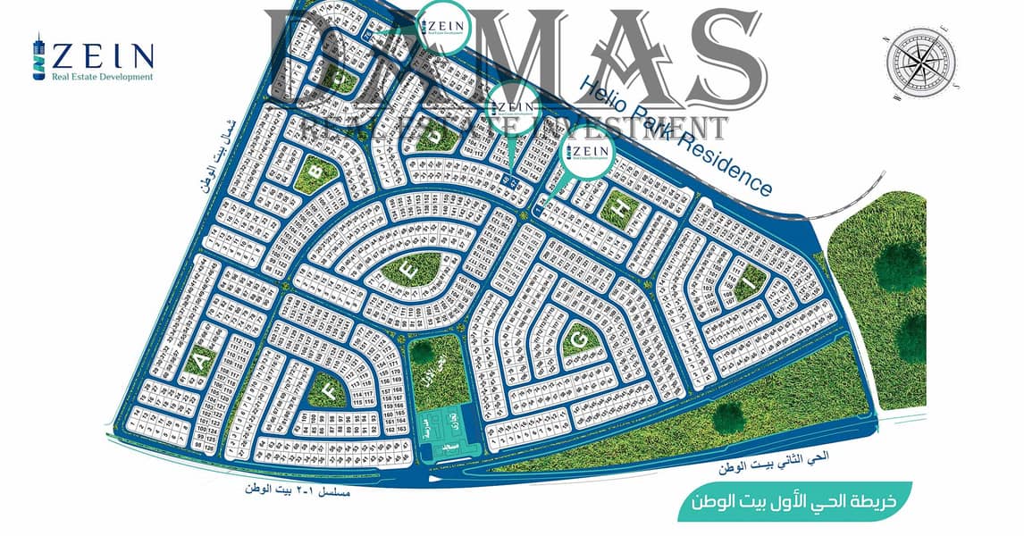 7 خريطة-بيت-الوطن-الحي-الاول. jpg