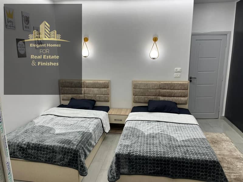The lowest price for a modern 3-bedroom unit in El Banafseg, Fifth Settlement - Widok 6