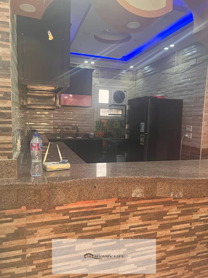 Furnished apartment for rent in Hadayek El Ahram with appliances and air conditioning, very special location. - Ansicht 2
