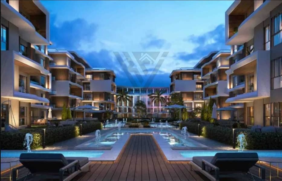 Service Apartment Fully Finished+AC with Highest Return in New Cairo Front of CFC in Together MallLowest Meter Price - Vaade 4