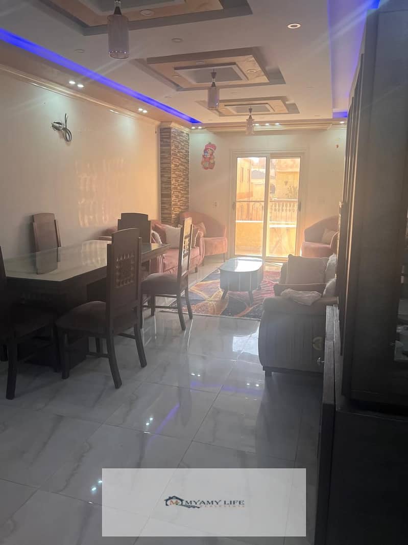 Furnished apartment for rent in Hadayek El Ahram with appliances and air conditioning, very special location. - Ansicht 6