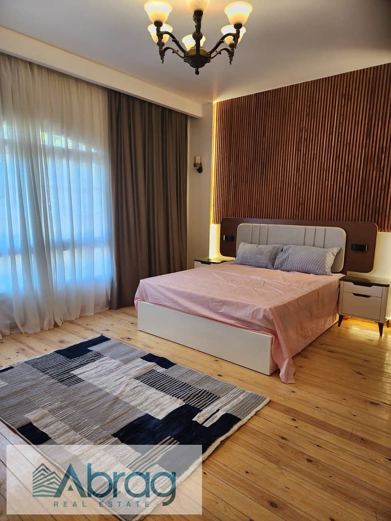 Villa for rent, 700 sq m, with swimming pool, furnished and air-conditioned, in Al Yasmin Greenland Compound – pohled 4