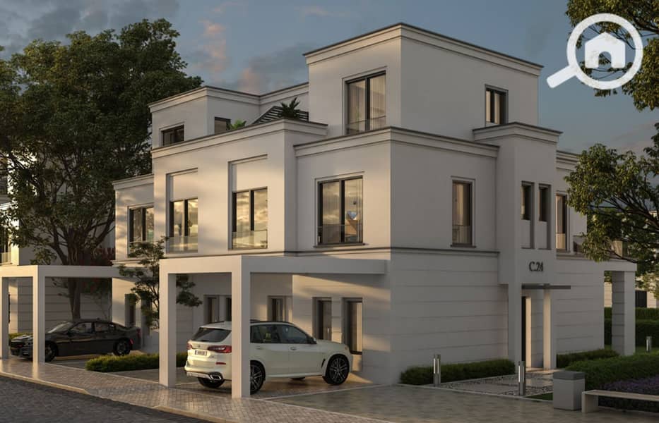 Townhouse villa in Naia West Sheikh Zayed, next to Allegria Beverly Hills and The Estates Sodic, and near Arkan Plaza. – pohled 5