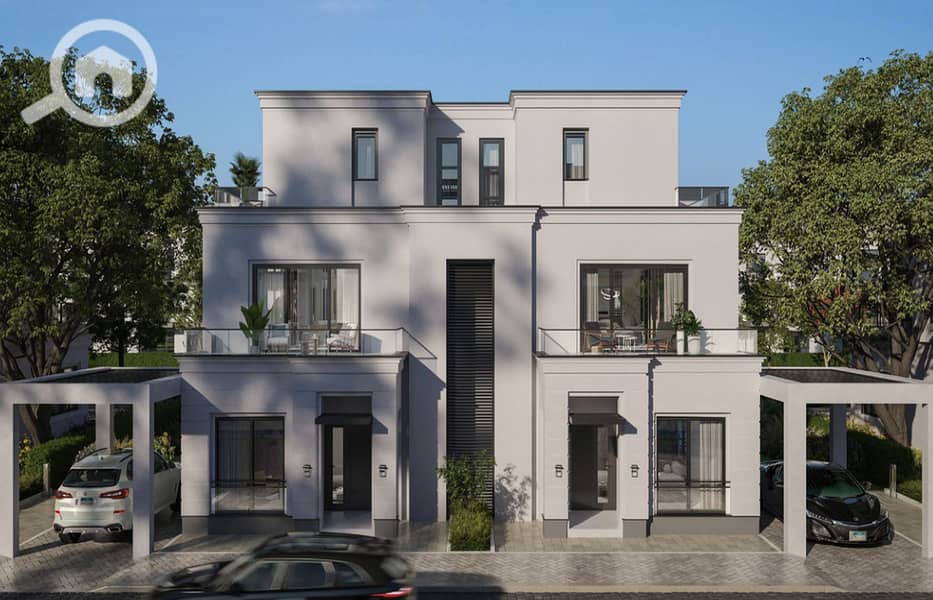 Townhouse villa in Naia West Sheikh Zayed, next to Allegria Beverly Hills and The Estates Sodic, and near Arkan Plaza. – pohled 6