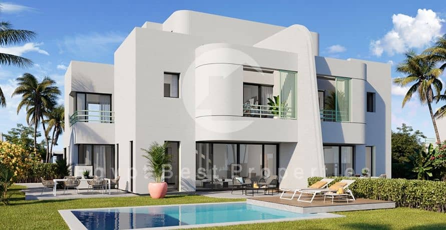 VILLA FOR SALE IN JUNE SEA VIEW DELIVERY NOW FINISHED INST UP TO 10 YEARS - Widok 2