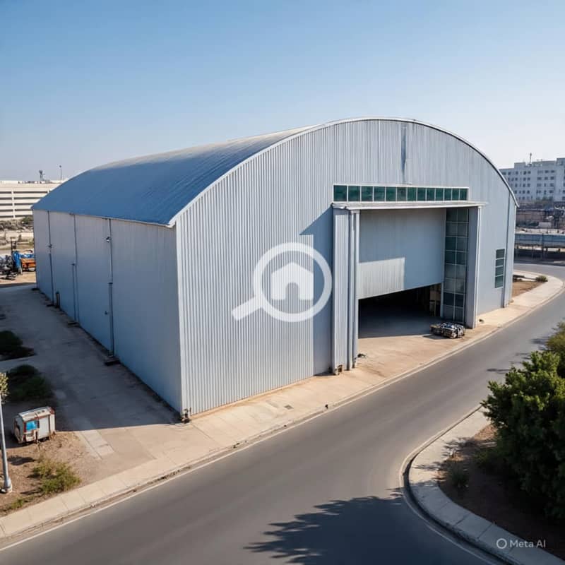 Warehouse for rent in Fifth Settlement Industrial Area, basement and ground floor, 2000 square meters, asking price 500,000 - Mehr