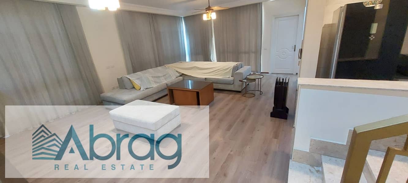 For rent: City villa, 4 bedrooms, furnished, modern, and air-conditioned, in Westown Sodic compound, Sheikh Zayed. - Ansicht 4