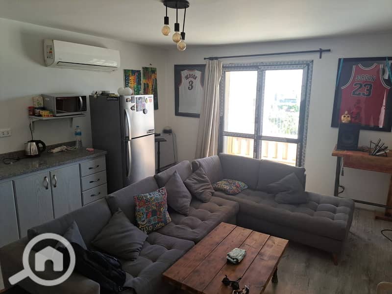 Fully Furnished Studio for Rent in Westown Sodic, Sheikh Zayed | Huge 100 SQM Private Terrace - Ansicht 2