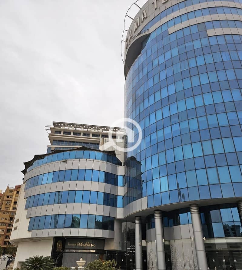 Administrative office of 135 sqm for sale in Sama Tower, Maadi Circular - Ansicht 4