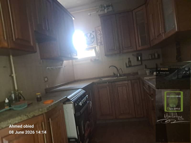 For rent, a 250 sqm apartment with kitchen in حي السابع الشيخ زايد, 4 rooms including a master at a special price. - Mehr
