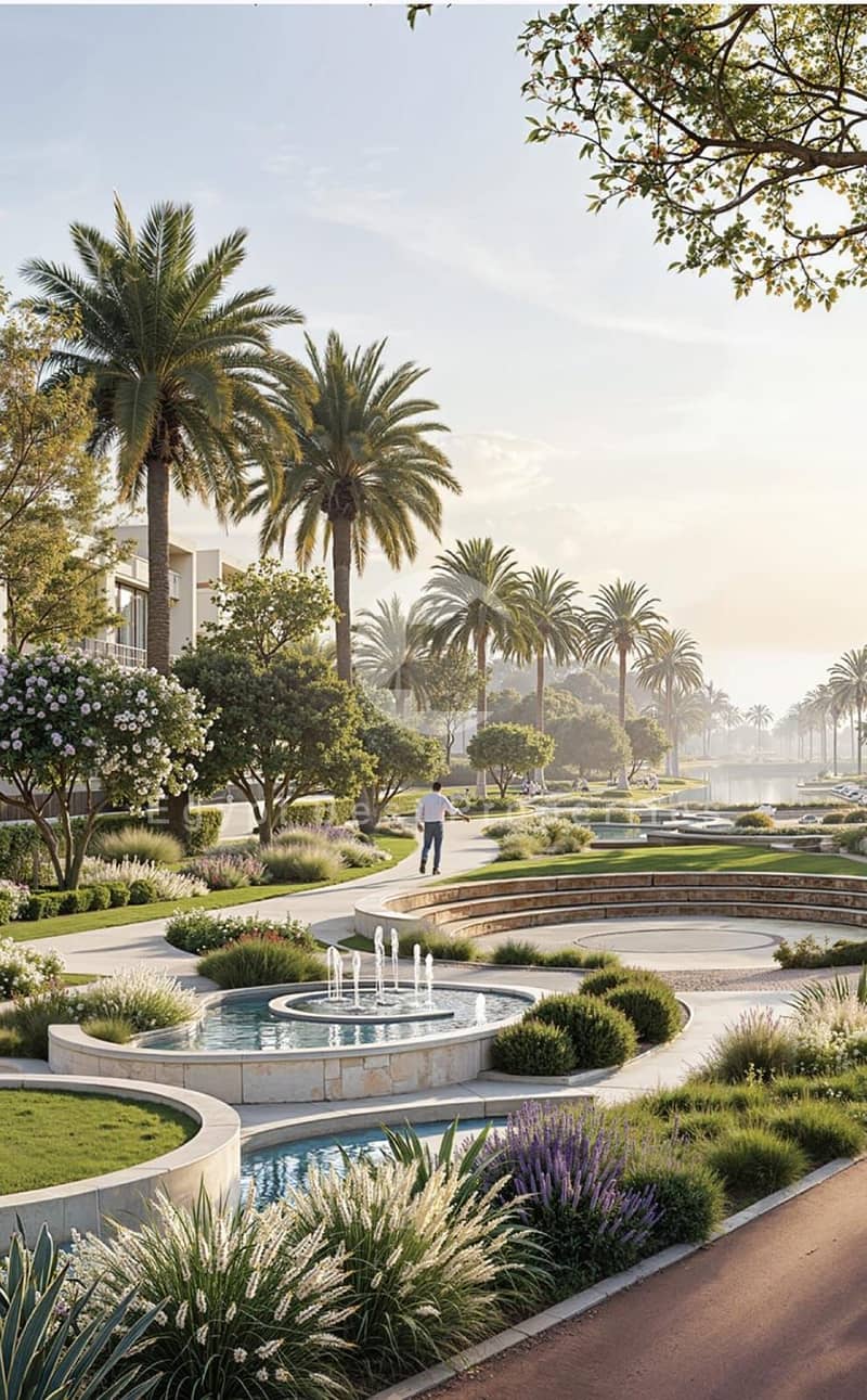 Own a villa with a stunning view overlooking 40 acres of green spaces in the New Administrative Capital with a down payment of 375K - Ansicht 3