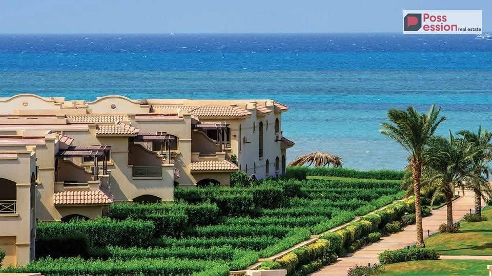 Second-floor chalet for sale in La Vista Gardens Ain Sokhna, fully finished Ultra Super Lux, double view sea and swimming pools - Ansicht 2