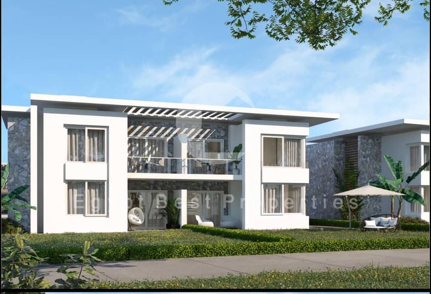 Villa for sale in Soma Bay Egypt, luxury Red Sea community, 5-year payment plan, private beaches, spa, golf course, and high investment value. - Ansicht 2