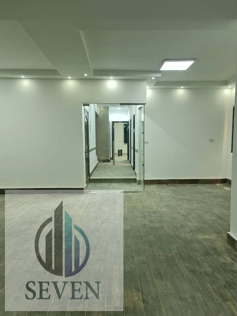Duplex administrative office for rent, air-conditioned, 400 m², officially licensed, Al-Waslqi, New Maadi - Ansicht 4