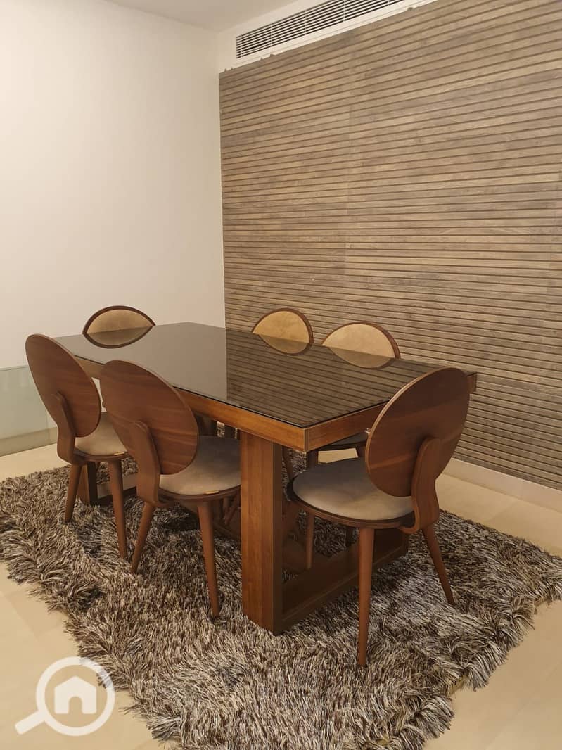 Lowest price apartment, 135 sq m, ultra-super-lux finished - Cairo Festival City, Fifth Settlement, overlooking landscape, ready to move in. - Widok 5