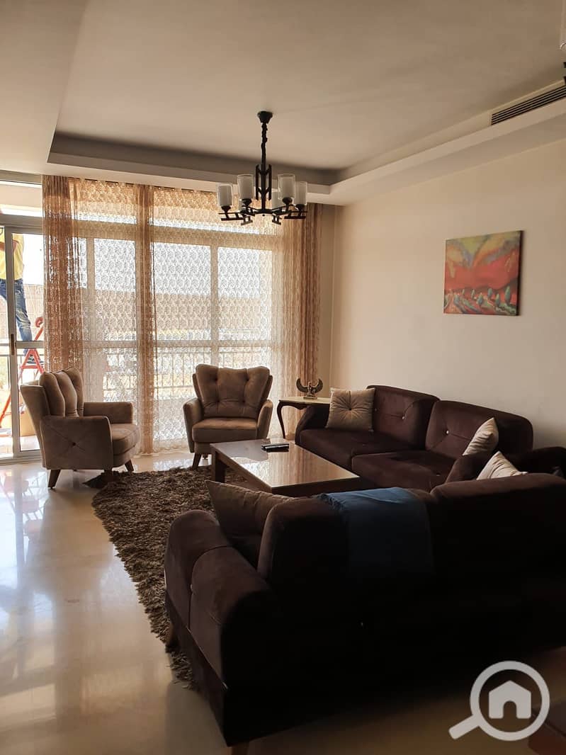 Lowest price apartment, 135 sq m, ultra-super-lux finished - Cairo Festival City, Fifth Settlement, overlooking landscape, ready to move in. - Widok 6