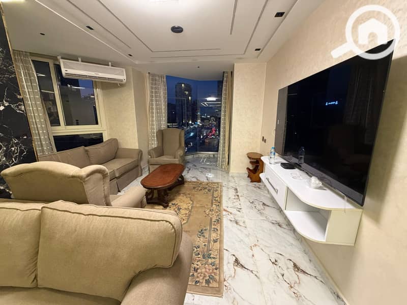 The first hotel-finished residence with a stunning view of the Nile for daily and monthly rental for families seeking upscale and distinctive living in Dokki. – pohled 5