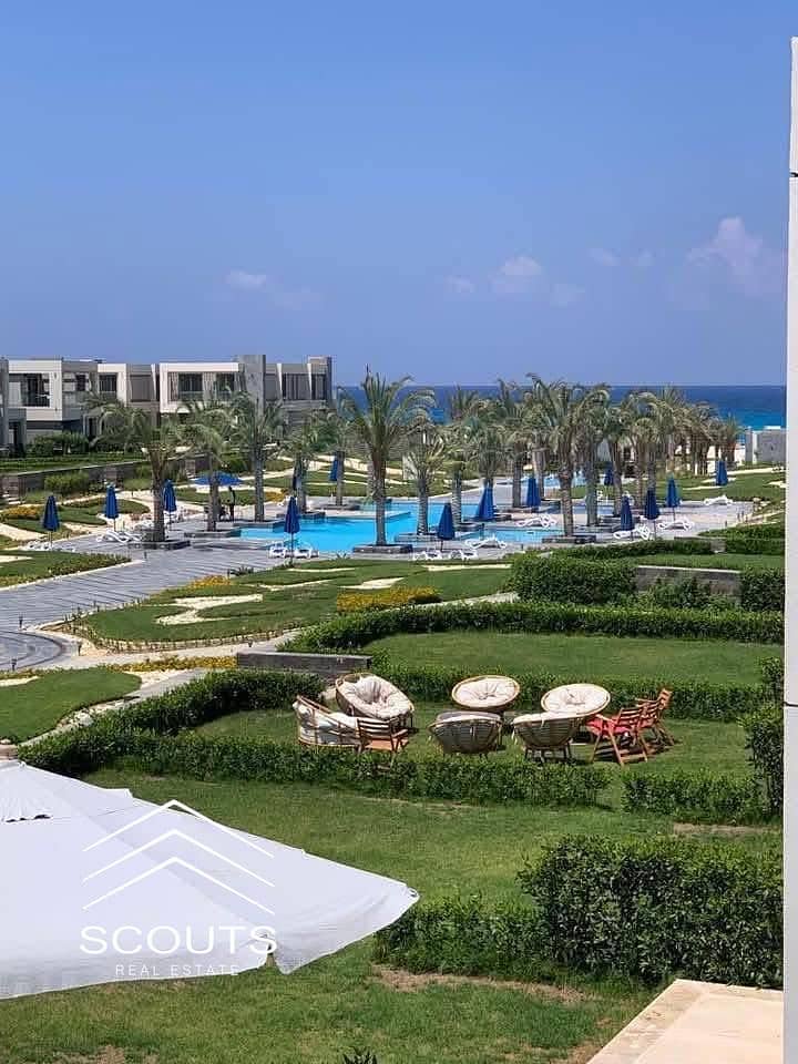 ready to move with installments directly on sea Chalet for sale in La Vista Ain Sokhna fully finished double near Porto and Telal – pohled 2