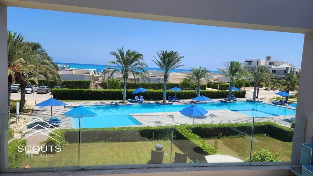 ready to move with installments directly on sea Chalet for sale in La Vista Ain Sokhna fully finished double near Porto and Telal – pohled 4