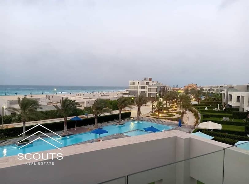 ready to move with installments directly on sea Chalet for sale in La Vista Ain Sokhna fully finished double near Porto and Telal – pohled 5