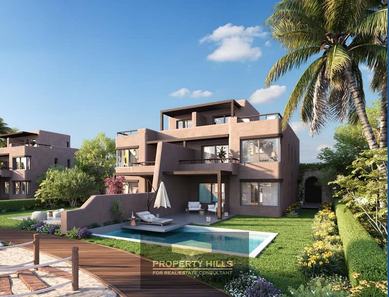 An unmissable opportunity at Hacienda Blu! A luxurious villa, 5 master bedrooms and a penthouse, modern design and spacious areas in the most beautiful location on the coast. – pohled 3