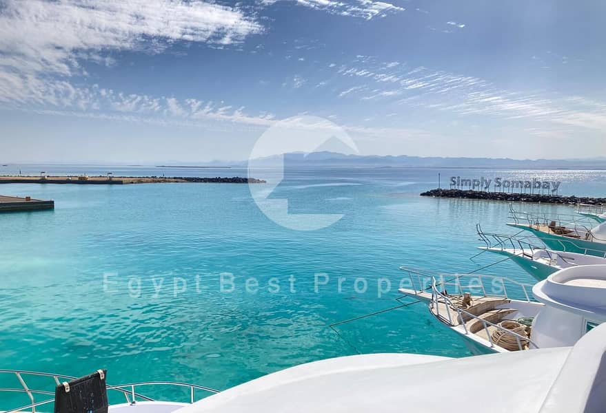 Ready to Move Sea View Chalet in Soma Bay | Fully Finished with ACs in a Luxury Resort Community - Więcej