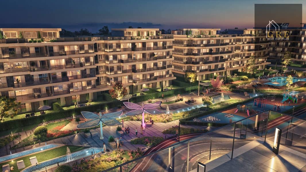 A 152 sqm apartment for sale, 3 bedrooms, 10% down payment only and installments up to 10 years, semi-finished, delivery within 3 years, a unique opportunity inside G West Compound in Sheikh Zayed. - Widok 6