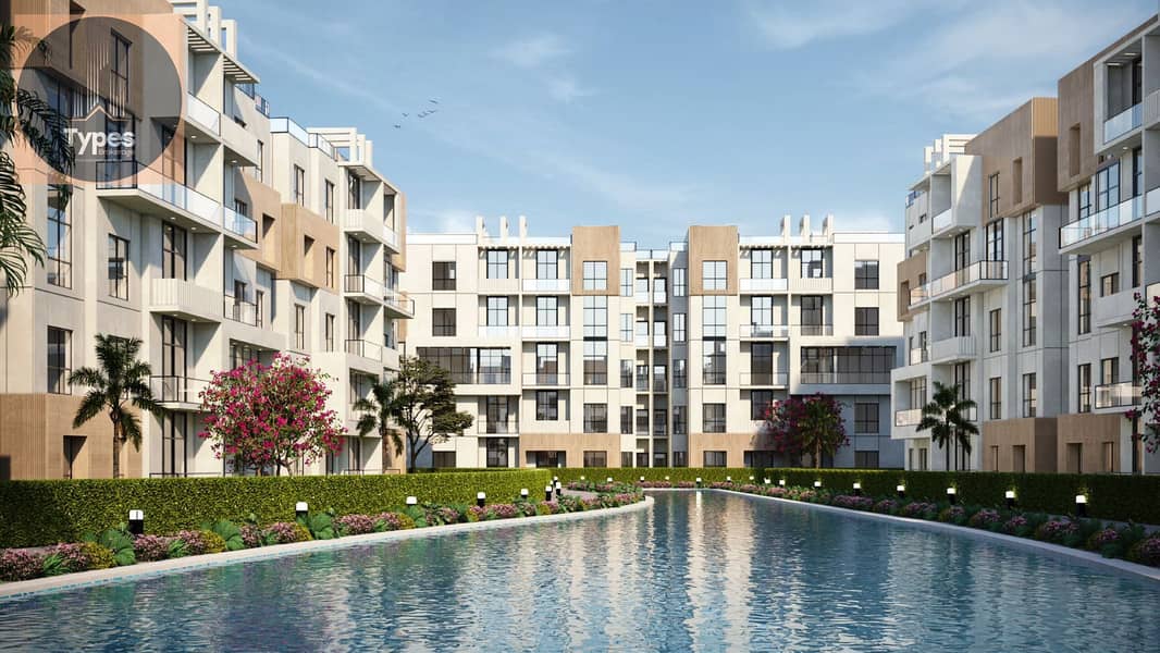 Apartment for sale below market price in Tabiaa Compound on Al Wahat Road. Area 130 meters, 3 rooms, 2 bathrooms - Ansicht 2