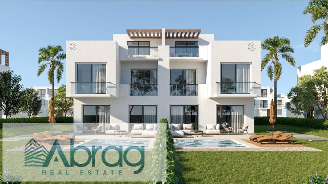 an opportunity 4% down payment, twin house for sale with finishing, 12-year installments, in front of Sphinx Airport, Zayed KEY OF GREENS - Ansicht 3