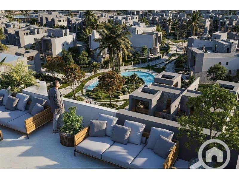 A villa for sale, 201 square meters, in the Fifth Settlement, in front of Al Ahly Club. - Widok 5