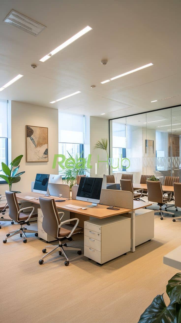 Fully Finished Office for Sale with Air Conditioning – Immediate Delivery - Widok 3