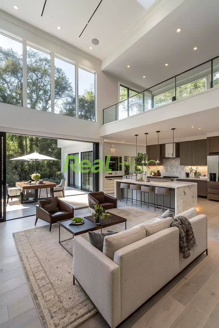 2 Modern Open Plan Kitchen Living Room Ideas. jpg