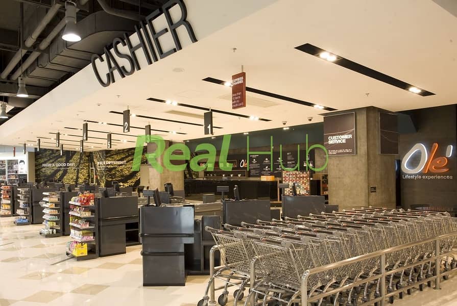 Hypermarket in a prime New Cairo location at one of the lowest commercial prices per square meter, serving a high-density residential area. - Widok 3