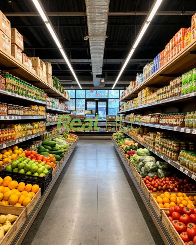 Hypermarket in a prime New Cairo location at one of the lowest commercial prices per square meter, serving a high-density residential area. - Więcej