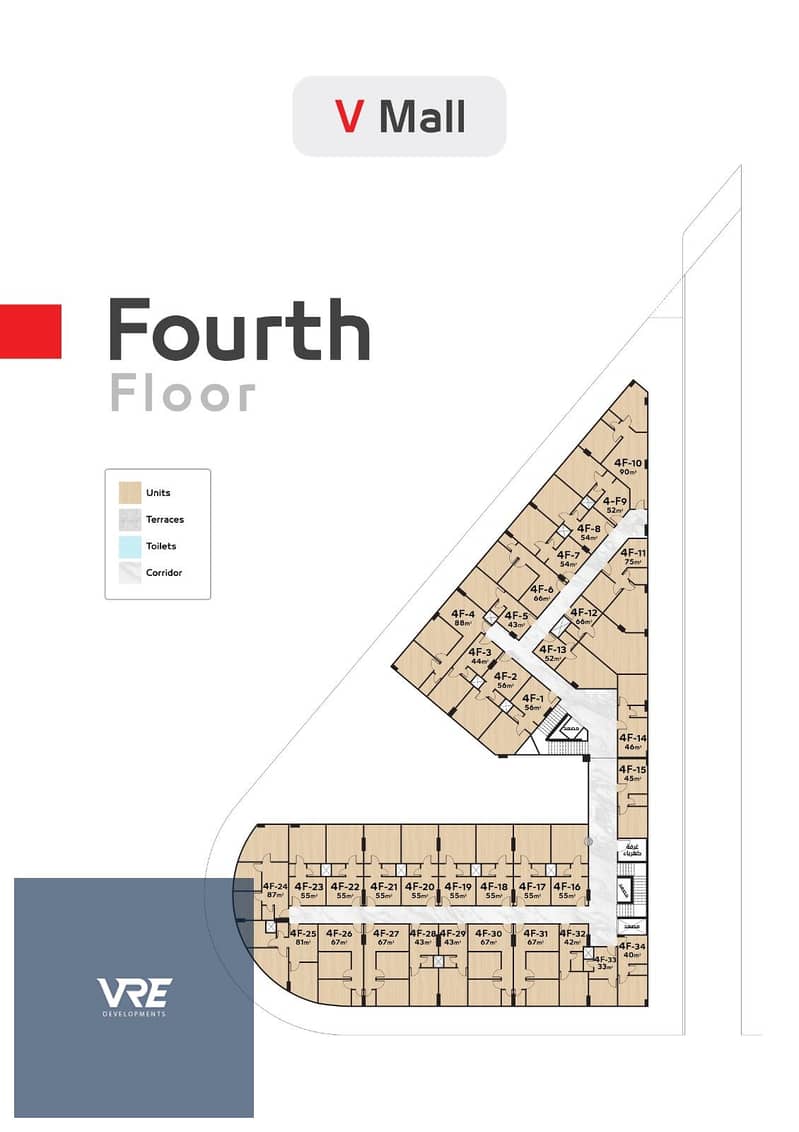 A 52-square-meter medical clinic is available in V Mall, opposite Wadi Degla Club and next to the British School, and just minutes from 50th Street an - Ansicht 6