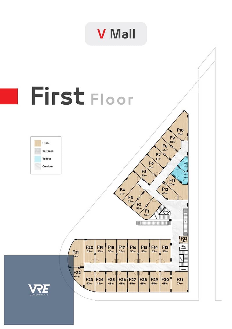 A 52-square-meter medical clinic is available in V Mall, opposite Wadi Degla Club and next to the British School, and just minutes from 50th Street an - Mehr