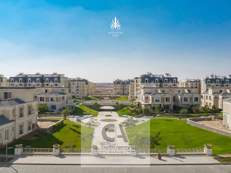 Apartment for sale in the new Mountain View area in the heart of Fifth Settlement ready for Move occupancy directly opposite Hyde Park Compound - Widok 5