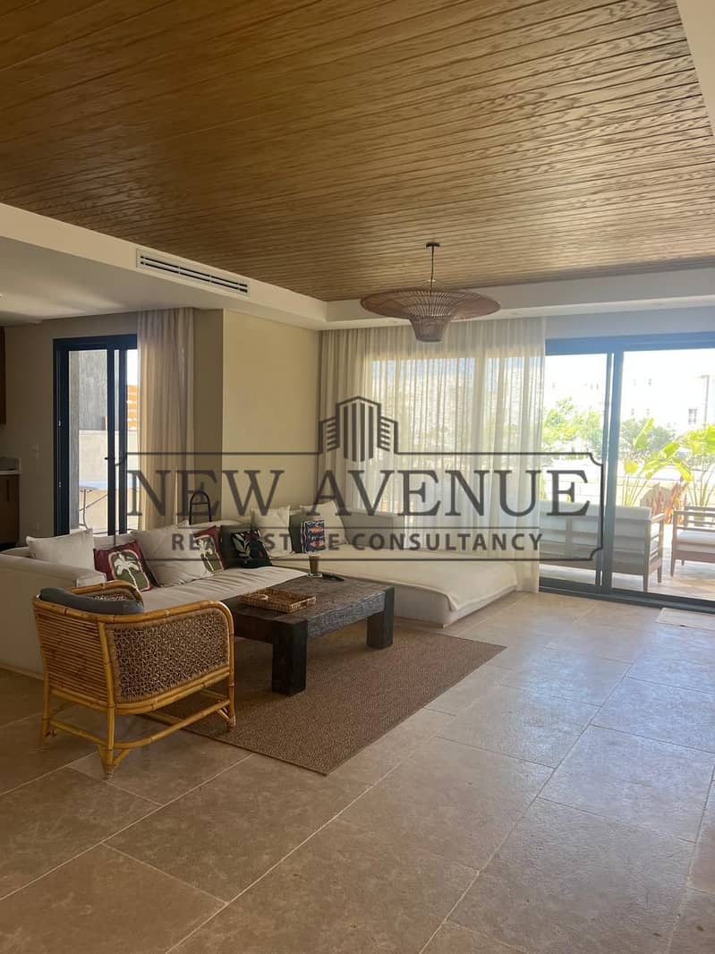 Twin House for sale Prime Location In Almaza Bay AT North Coast-Fully Finished and Furnished-Ready to move - Widok 2