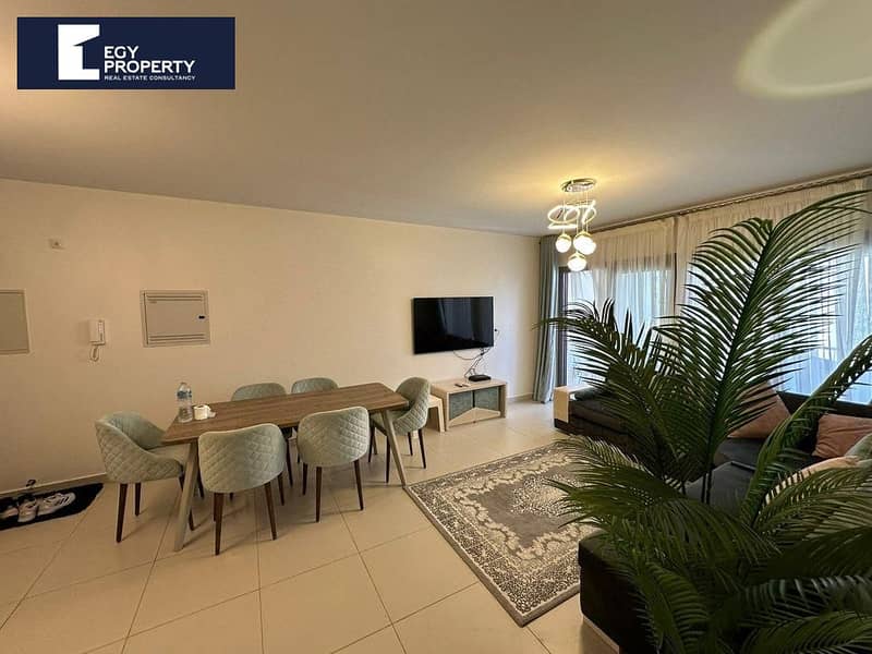 Fully Furnished 2 Bedroom Chalet for Rent in Marassi North Coast - Vista 4