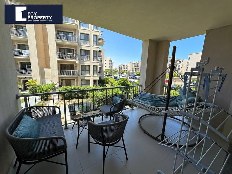 Fully Furnished 2 Bedroom Chalet for Rent in Marassi North Coast - Vista 6