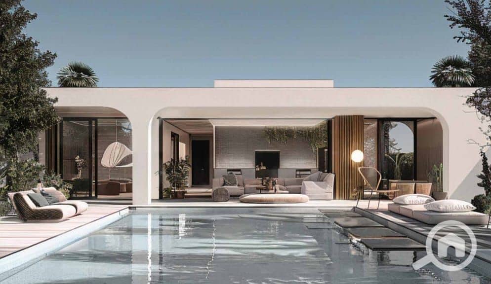 Own a ready villa with luxurious finishing in Palm Hills in the North Coast in Hacienda. - Ansicht 3