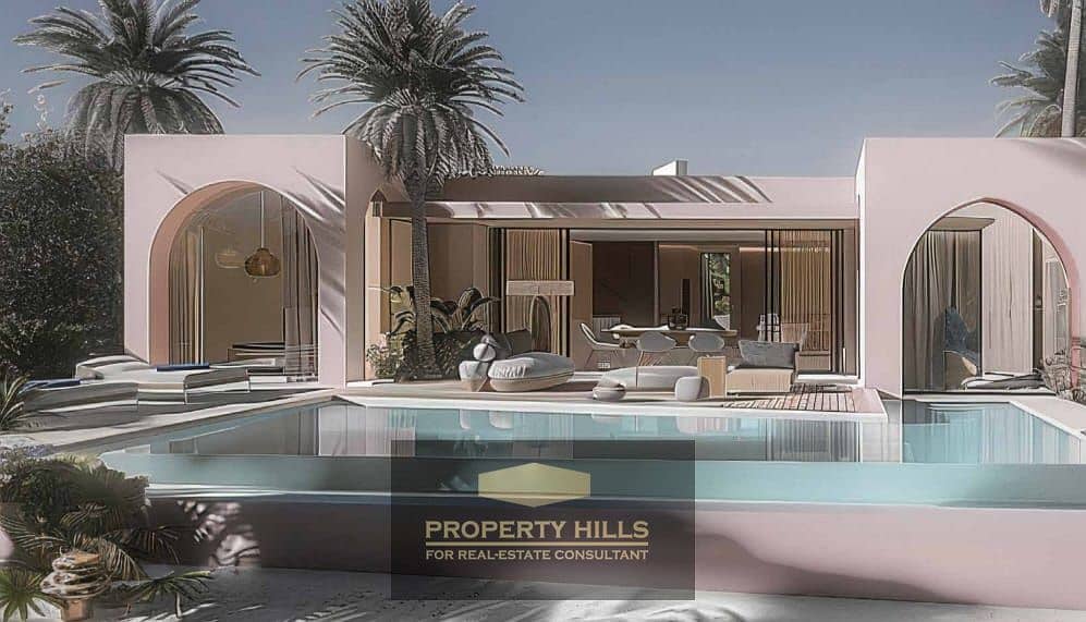 Own a ready villa with luxurious finishing in Palm Hills in the North Coast in Hacienda. - Ansicht 5