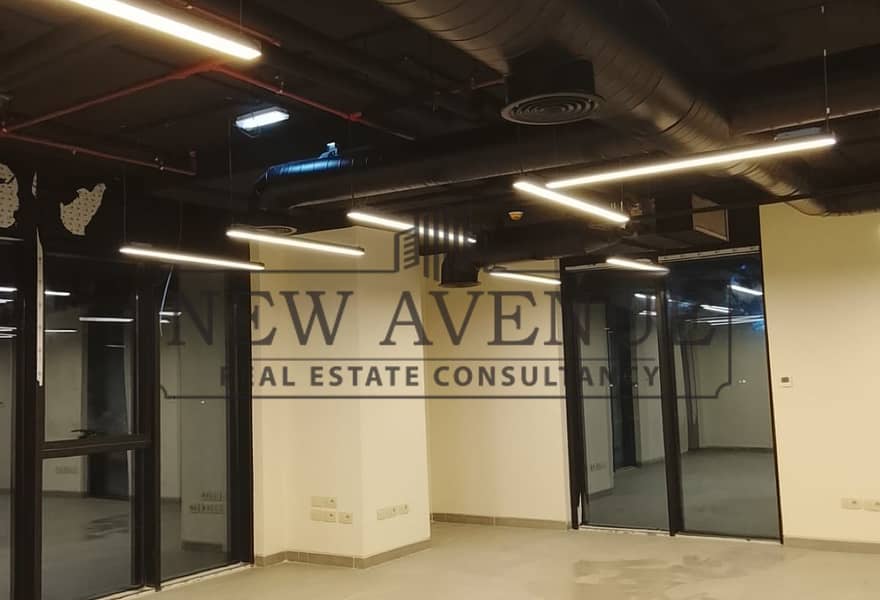 Fully finished office space for sale in New Cairo Prime location at hyde park - Widok 5