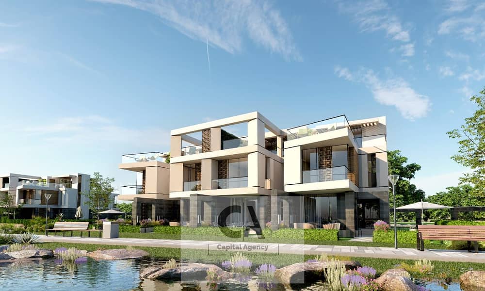 Penthouse in the heart of New Cairo's Fifth Settlement in The Brooks compound with a 40% cash discount - Prime location - Ansicht 2